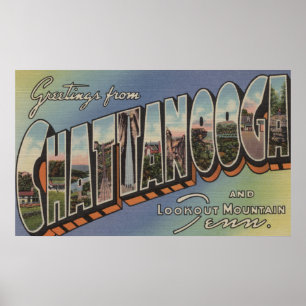 Chattanooga, Tennessee - de Grote Scènes van de Poster