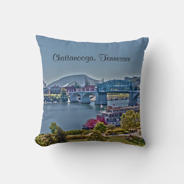 Chattanooga, Tennessee Foto Kussen (Voorkant)