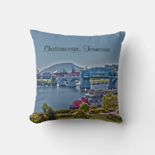 Chattanooga, Tennessee Foto Pillow Kussen