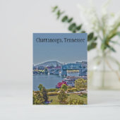 Chattanooga, Tennessee-fotokaart Briefkaart (Staand voorkant)