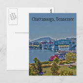 Chattanooga, Tennessee-fotokaart Briefkaart (Voorkant / Achterkant)