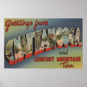 Chattanooga, Tennessee - Grote letterscènes 2 Poster (Voorkant)