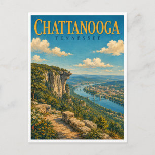 Chattanooga Tennessee Lookout Mountain GeoSaga Briefkaart
