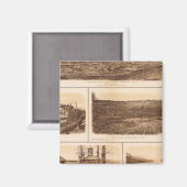 Chattanooga Tennessee Magneet (Voorkant / Achterkant)