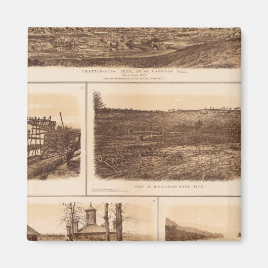 Chattanooga Tennessee Magneet (Voorkant)