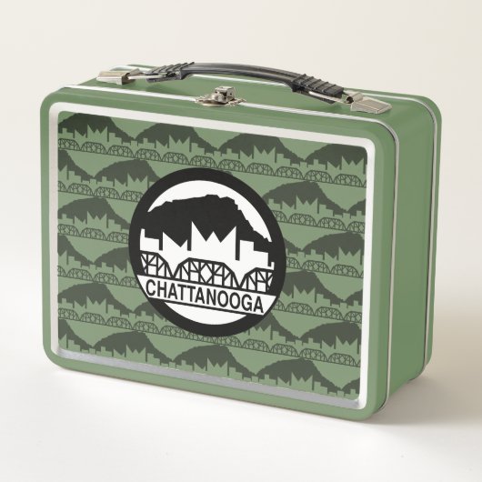 Chattanooga Tennessee Metal Lunchbox (Voorkant)