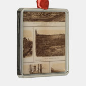 Chattanooga Tennessee Metalen Ornament (Rechts)