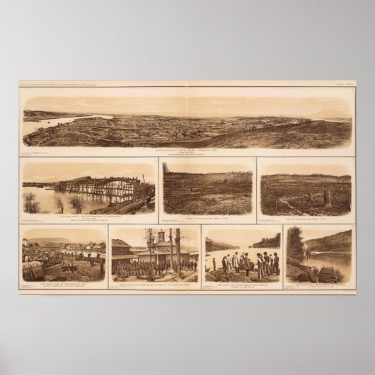 Chattanooga Tennessee Poster (Voorkant)