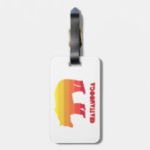 Chattanooga Tennessee Rainbow Beer Bagagelabel (Achterkant verticaal)