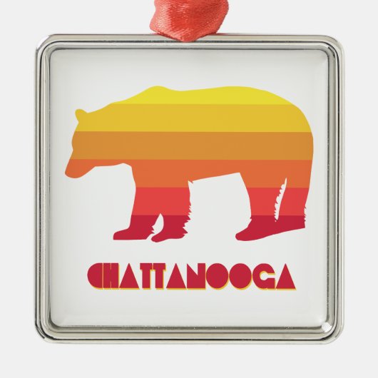 Chattanooga Tennessee Rainbow Beer Metalen Ornament (Voorkant)