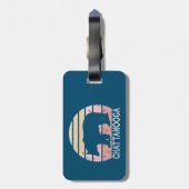 Chattanooga Tennessee Retro Beer Bagagelabel (Achterkant verticaal)