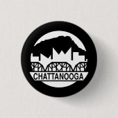 Chattanooga Tennessee Ronde Button 3,2 Cm (Voorkant)