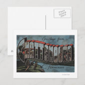 Chattanooga, Tennessee (Scene) Briefkaart (Voorkant / Achterkant)