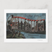 Chattanooga, Tennessee (Scene) Briefkaart (Voorkant)