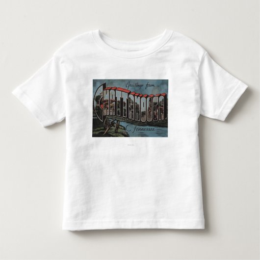 Chattanooga, Tennessee (Scene) Kinder Shirts (Voorkant)