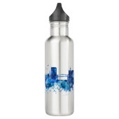 Chattanooga Tennessee Skyline Blue Waterfles (Links)