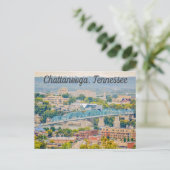 Chattanooga Tennessee Skyline Briefkaart