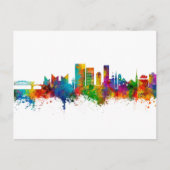 Chattanooga Tennessee Skyline Briefkaart (Voorkant)