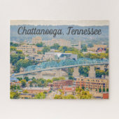 Chattanooga, Tennessee Skyline Foto Legpuzzel (Horizontaal)