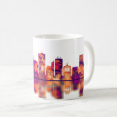 Chattanooga Tennessee Skyline Koffiemok (Voorkant rechts)
