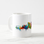 Chattanooga Tennessee Skyline Koffiemok (Voorkant links)