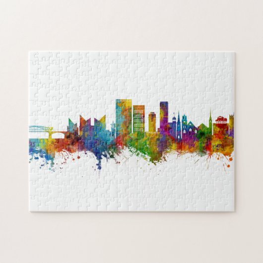 Chattanooga Tennessee Skyline Legpuzzel (Horizontaal)