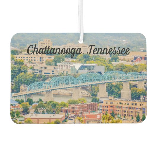 Chattanooga, Tennessee Skyline Luchtverfrisser (Voorkant)