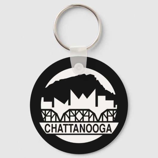 Chattanooga Tennessee Sleutelhanger (Voorkant)