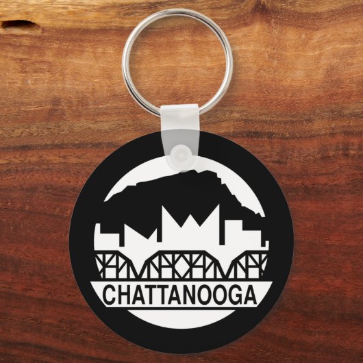 Chattanooga Tennessee Sleutelhanger (Achterkant)