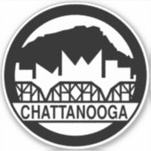 Chattanooga Tennessee Sticker (Voorkant)
