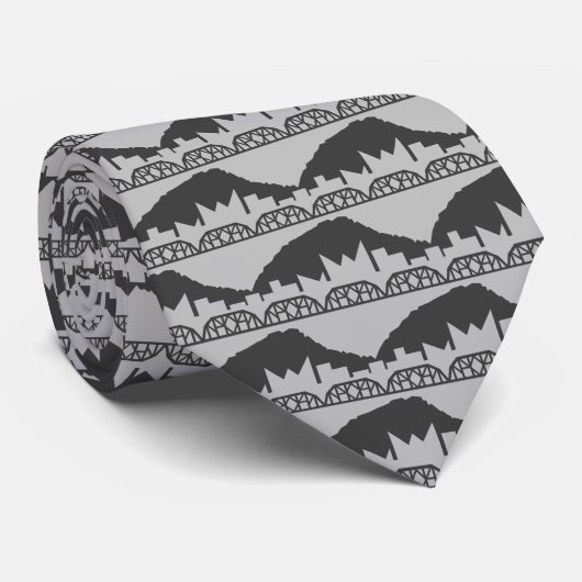 Chattanooga Tennessee Stropdas (Opgerold)