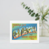 Chattanooga Tennessee TN Vintage Travel Souvenir Briefkaart (Staand voorkant)