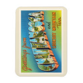 Chattanooga Tennessee TN Vintage Travel Souvenir Magneet (Verticaal)