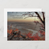 Chattanooga Tennessee uit Lookout Mountain Briefkaart (Voorkant / Achterkant)