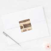 Chattanooga Tennessee Vierkante Sticker (Envelop)