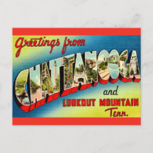 Chattanooga Tennessee Vintage Ansichtkaart