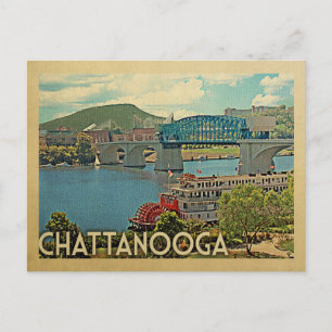 Chattanooga Tennessee Vintage Travel Briefkaart