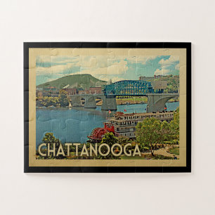 Chattanooga Tennessee Vintage Travel Legpuzzel