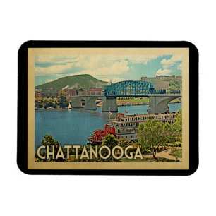 Chattanooga Tennessee Vintage Travel Magneet
