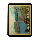 Chattanooga Tennessee Vintage Travel Magneet (Verticaal)