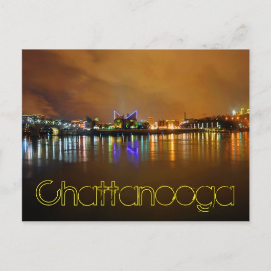 Chattanooga, Tennessee, VS Briefkaart (Voorkant)