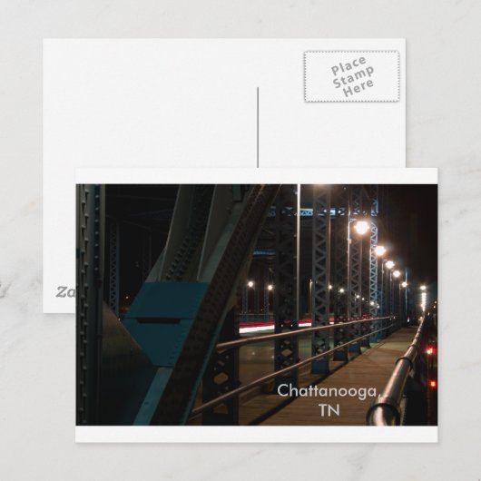 Chattanooga, TN Briefkaart (Voorkant / Achterkant)