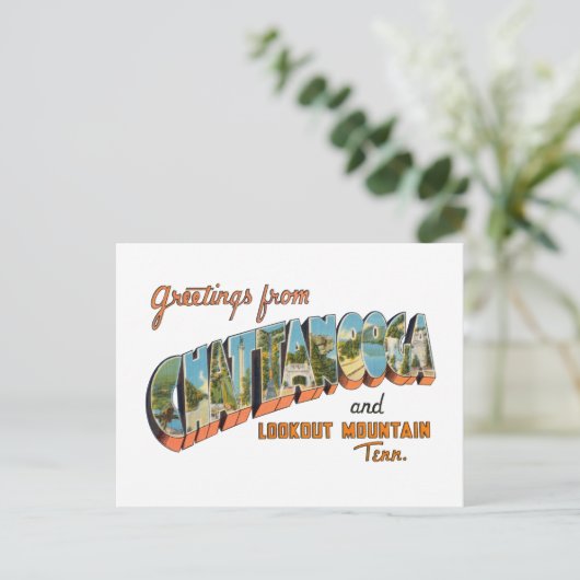 Chattanooga TN Briefkaart (Staand voorkant)