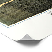 Chattanooga, TN Panorama Map - 1871 Poster (Hoek)