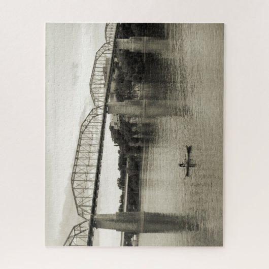 Chattanooga, TN - Walnut Street Bridge 16x20 Legpuzzel (Verticaal)
