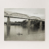 Chattanooga, TN - Walnut Street Bridge 16x20 Legpuzzel (Horizontaal)