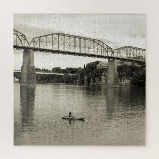 Chattanooga, TN - Walnut Street Bridge 20x20 Legpuzzel (Verticaal)