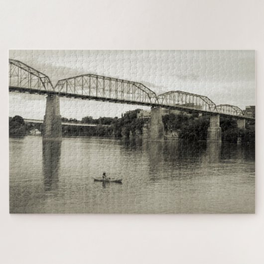 Chattanooga, TN - Walnut Street Bridge 20x30 Legpuzzel (Horizontaal)