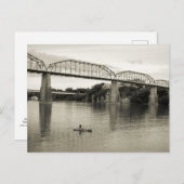 Chattanooga, TN - Walnut Street Bridge Briefkaart (Voorkant / Achterkant)