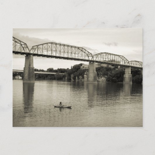 Chattanooga, TN - Walnut Street Bridge Briefkaart (Voorkant)